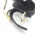 Swift Leather Bracelet Black and Blue Indigo
