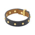 Mini Dog Clou Long Bracelet Black and Gold