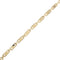 Figaro Bracelet 18K Yellow Gold
