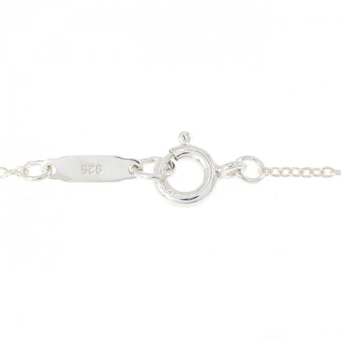 Bow Pendant Necklace Sterling Silver