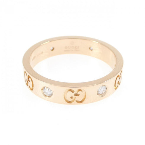 Icon Ring 18K Rose Gold With Diamond