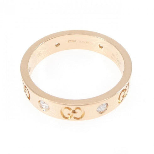 Icon Ring 18K Rose Gold With Diamond