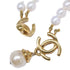 CC Logo Turnlock Pendant Necklace Metal