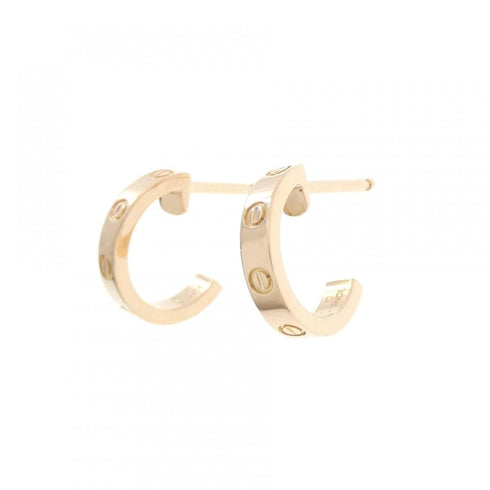 Love Stud Earrings 18K Rose Gold Mini 18K Rose Gold