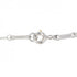 Mini Cross Pendant Necklace Platinum