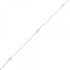 Elsa Peretti Diamonds By The Yard Pendant Necklace Platinum