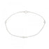 Elsa Peretti Diamonds By The Yard Pendant Necklace Platinum