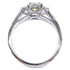 Ring Platinum and 18K White Gold with Diamond