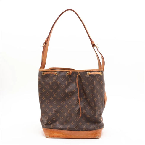 Noe Handbag Monogram Canvas Large