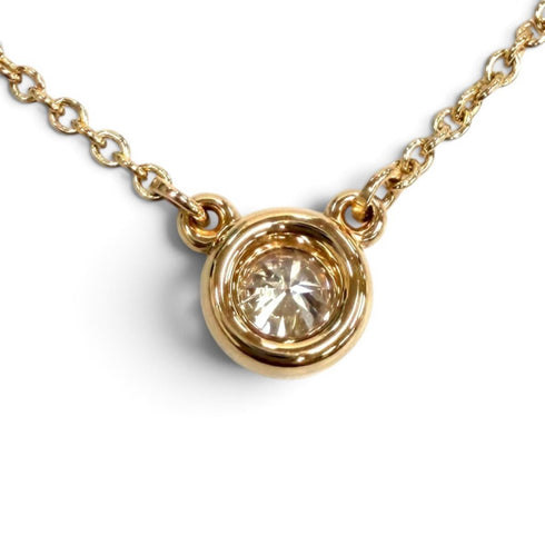 Elsa Peretti Pendant Necklace 18K Rose Gold