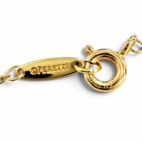 Elsa Peretti By the Yard 1P with Diamond Bracelet Watch 18K Yellow Gold 3.25mm