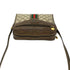 Vintage Web Crossbody Bag GG Coated Canvas Small