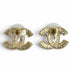 CC Logo Earrings Gold-Tone Metal Gold-Tone Metal