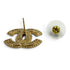 CC Logo Earrings Gold-Tone Metal Gold-Tone Metal