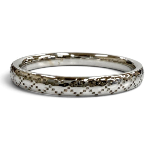 Band Ring 18K White Gold