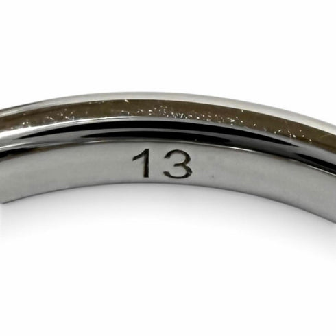 Band Ring 18K White Gold