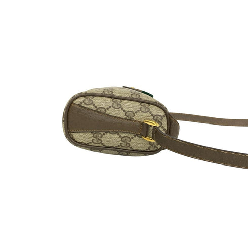 Vintage Web Crossbody Bag GG Coated Canvas Small