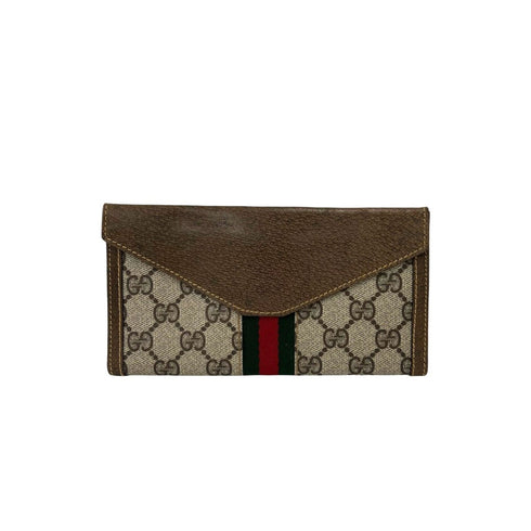 Ophidia Continental Wallet GG Coated Canvas
