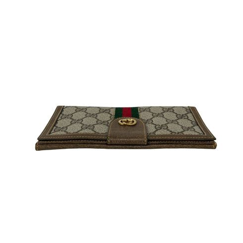 Ophidia Continental Wallet GG Coated Canvas