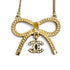 CC Logo Pendant Necklace Metal