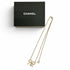 CC Logo Pendant Necklace Metal
