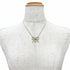 CC Logo Pendant Necklace Metal