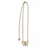 CC Logo Pendant Necklace Metal