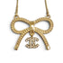 CC Logo Pendant Necklace Metal