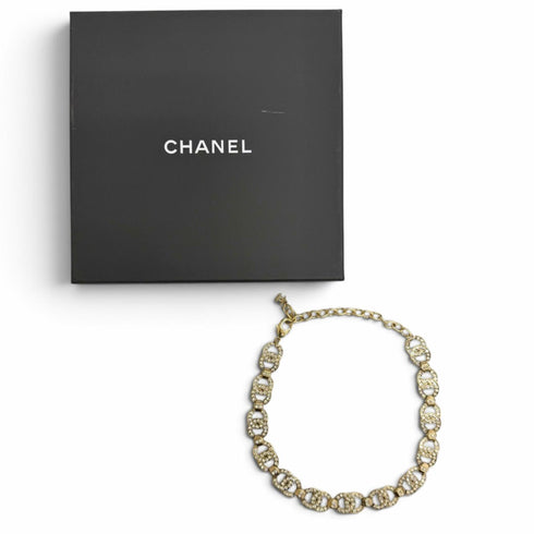 CC Logo Necklace Metal