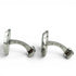 Cufflinks Sterling Silver and Stainless Steel with Onyx Bracelet