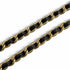 CC Logo Chain Pendant Necklace Gold-Tone Metal