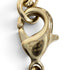 CC Logo Chain Pendant Necklace Gold-Tone Metal
