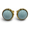 Earrings Gold-Tone Metal