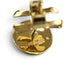 Earrings Gold-Tone Metal