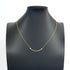T Smile Pendant Necklace 18K Yellow Gold