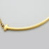 T Smile Pendant Necklace 18K Yellow Gold