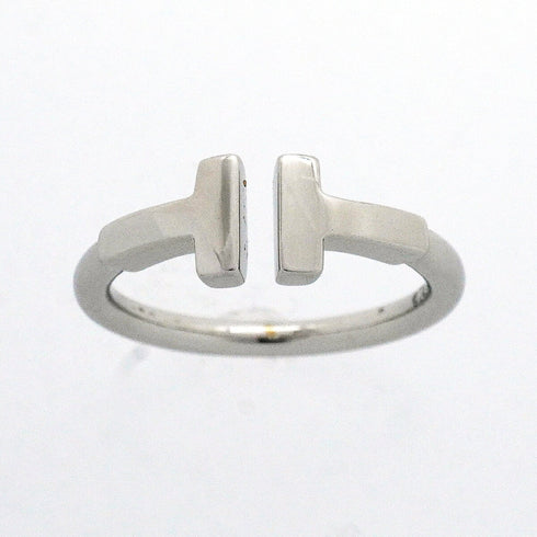 T Wire Ring 18K White Gold