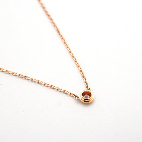 Damour XS Pendant Necklace 18K Rose Gold with Diamond