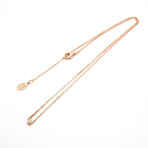 Damour XS Pendant Necklace 18K Rose Gold with Diamond