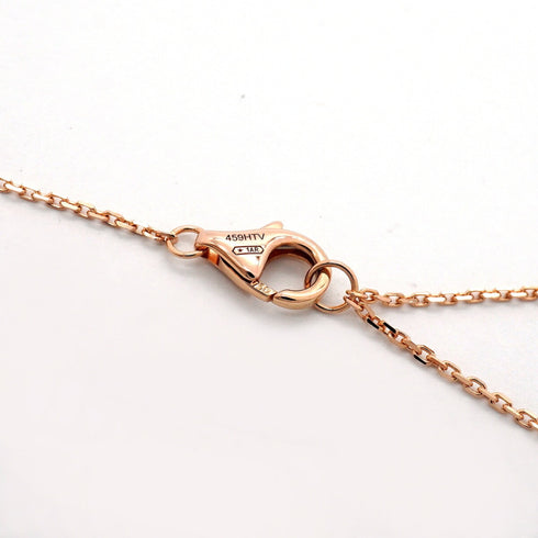Damour XS Pendant Necklace 18K Rose Gold with Diamond