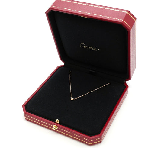 Damour XS Pendant Necklace 18K Rose Gold with Diamond