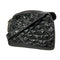 Vintage Camera Tassel Bag Quilted Patent Large