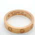 Mini Love Ring 18K Rose Gold and Diamond