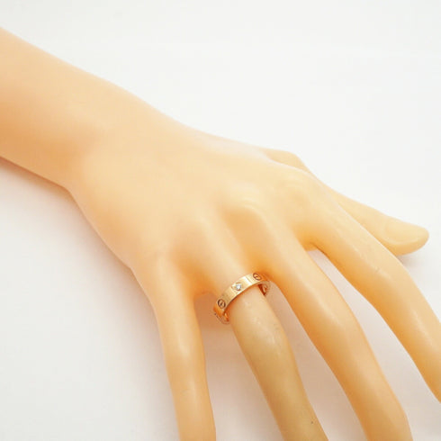Mini Love Ring 18K Rose Gold and Diamond