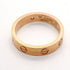 Mini Love Ring 18K Rose Gold and Diamond