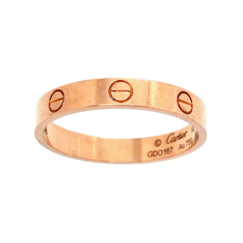 Love Ring 18K Rose Gold Mini