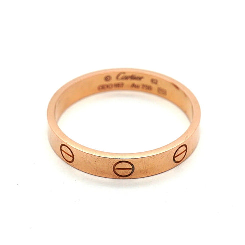 Love Ring 18K Rose Gold Mini