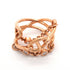 Chaine d'Ancre Chaos Ring 18K Rose Gold with Diamond