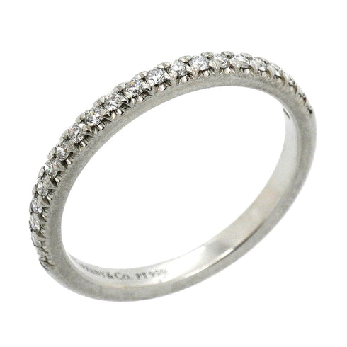 Soleste Ring Platinum with Diamonds Half Eternity
