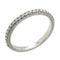 Soleste Ring Platinum with Diamonds Half Eternity